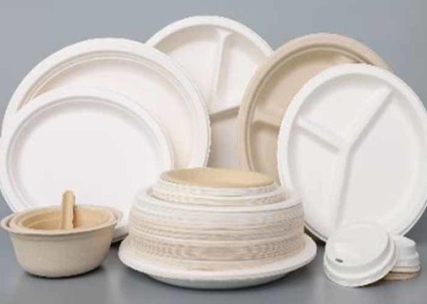 Quality Sustainable Paper Pulp Tableware Eco-Friendly Disposable Tableware for sale