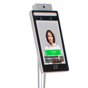 China SDK 10W 350cd/M2 Face Recognition Temperature Scanner on sale