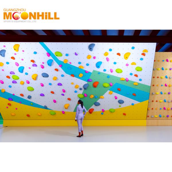 Quality High Durability Rock Climbing Wall Customizable Easy To Install for sale