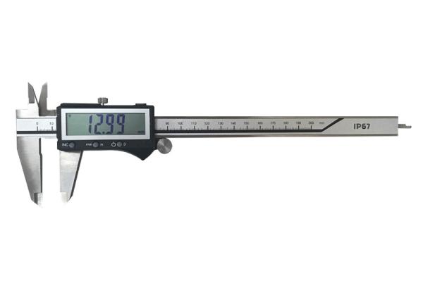 Quality IP67 Waterproof 0-200mm/0-8'' Digital Caliper with 0.01mm/0.0005'' Resolution Data Output for sale