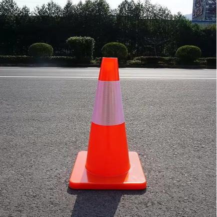 Quality 450mm Road Safety Transport Products Pvc Traffic Cone for sale