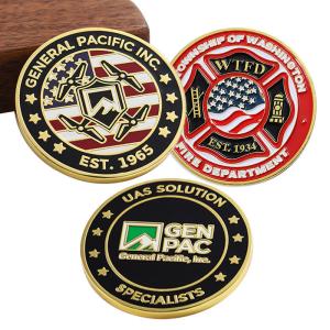China Us Military Army Custom Commemorative Coin Double Side Printed 2d 3D on sale