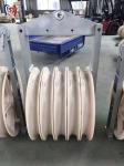822 Series Large Diameter Rope Pulley Stringing Cable Blocks Customized