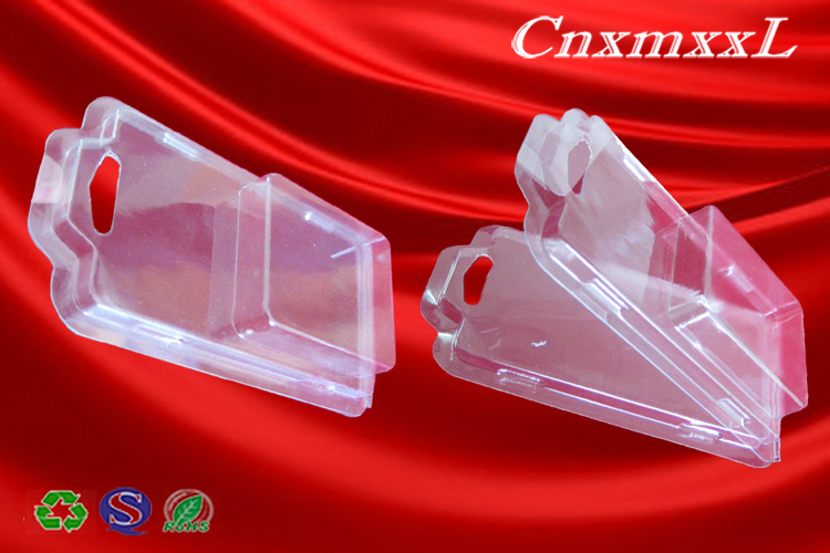 Double Clamshell Durable 0.6mm PVC Blister Tray Packaging For Hardware