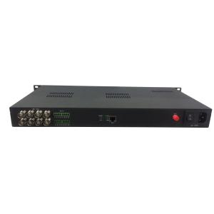 China 8-ch 3G-SDI Fiber Optic Extender with Ethernet wholesale