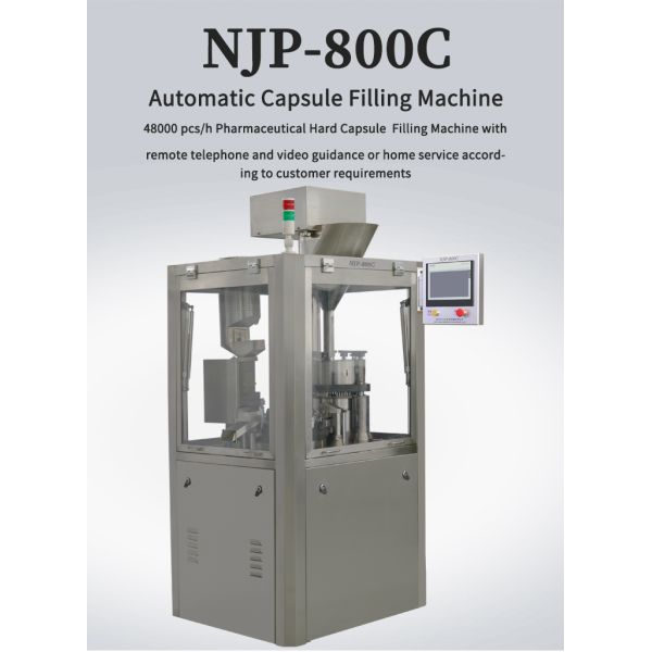 Rotary Design Automatic tablet pill Capsule Filling Machine Hard Gelatin Capsule filler