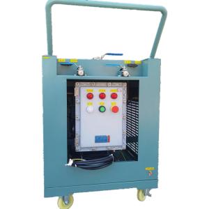 China R134a R32 refrigerant recovery machine explosion proof refrigerant recovery unit 3HP air conditioning recovery station wholesale