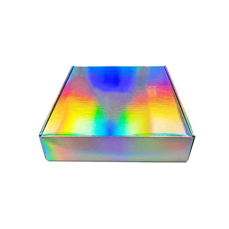 Collapsible Fashionable Design Cosmetic Paper Packaging Box with Holographic Effect