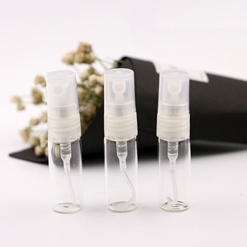Quality Refillable Small Empty Perfume Glass Bottles 3ml for sale