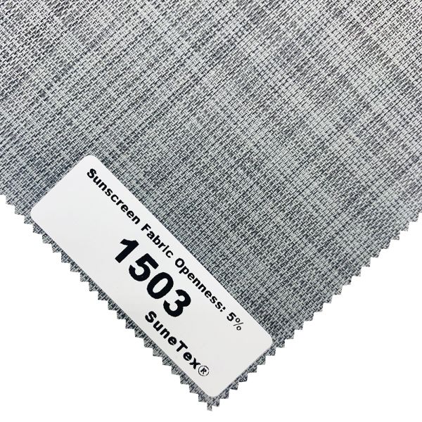 Outdoor 5% Openness Sunscreen Roller Blinds Fabric 29% Polyester 71% PVC