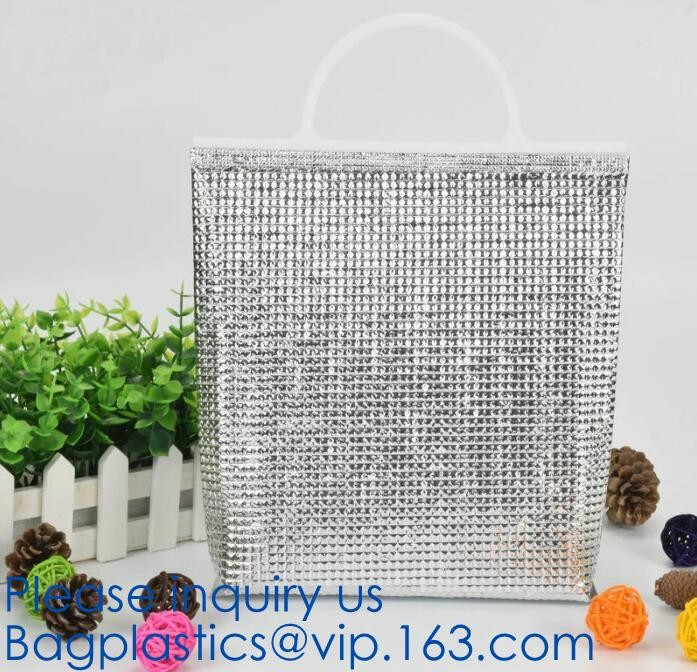 Customized logo printing insulated food delivery cooler bag,wholesale waterproof food delivery thermal bags bagplastics
