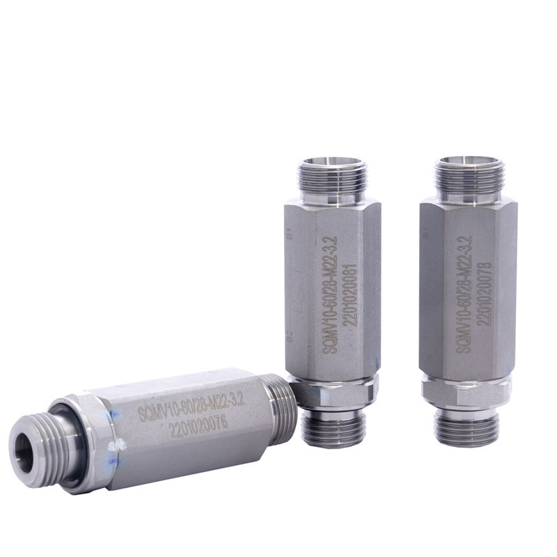 Single Way Hydraulic Flow Valve Steel / Iron One Way Throttle Valve