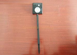 Waterproof Black Infrared Sensor Light / Solar Powered Sensor Lamp