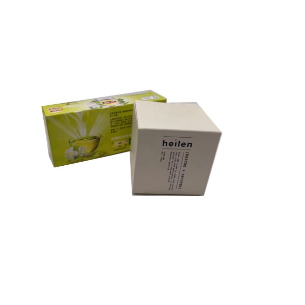 Matt / Gloss Lamination Cardboard Paper Box ISO9001 Approved For Tea Packaging