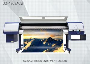 China CMYK UV Eco Solvent Based Printer Fast Speed Galaxy UD 18C8ACW on sale