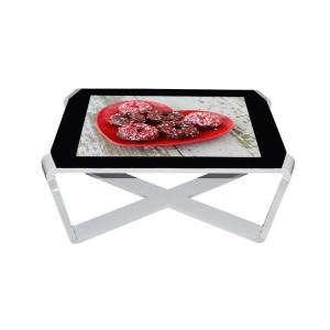 China Capacitive Touch Screen Computer Desk 50 Inch Interactive Display Table wholesale
