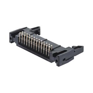 China 2.54mm Right Angle Header Connector 6 8 10 12 18 20 26 30 34 40 44 50 64 Pin on sale