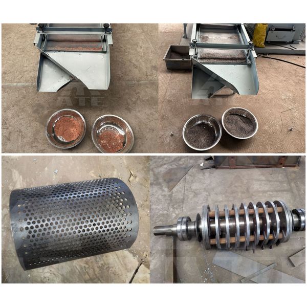 Scrap Copper Wire Separator Machine Copper Cable Granulator Aluminium Wire Recycling Machine