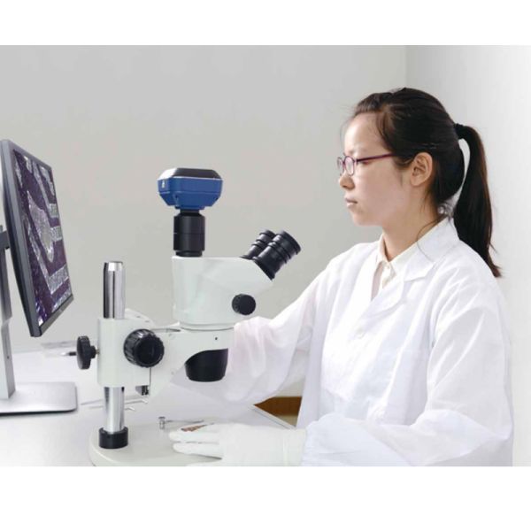 Continuous Ploidy 4.5x Optical Light Microscope With Microscope Accessories