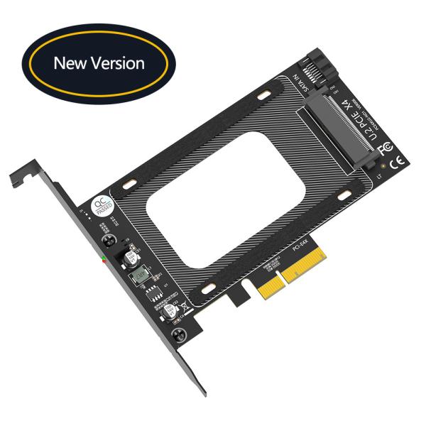 Quality PCI-E Riser 3.0 4X To U.2 SFF-8639 Adapter SSD To PCI Express Card 2.5" SATA for sale