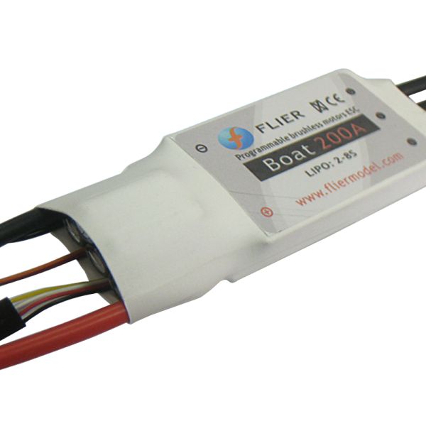 8S 200A Watercooling ESC Electronic Speed Controller With Servo Tester 280g