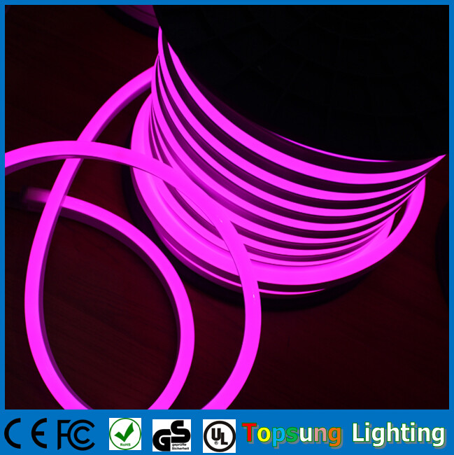 Shenzhen led lighting 14*26mm full color changing RGB led neon tube DC 12V