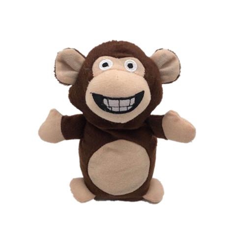 Quality 0.17m 6.69in Super Soft Stuffed Animals Giant Monkey Teddy Bear Talking Function for sale