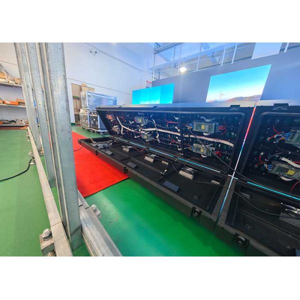 P4 High brigtness Outdoor Electronic Advertising Screen Front Flip Box