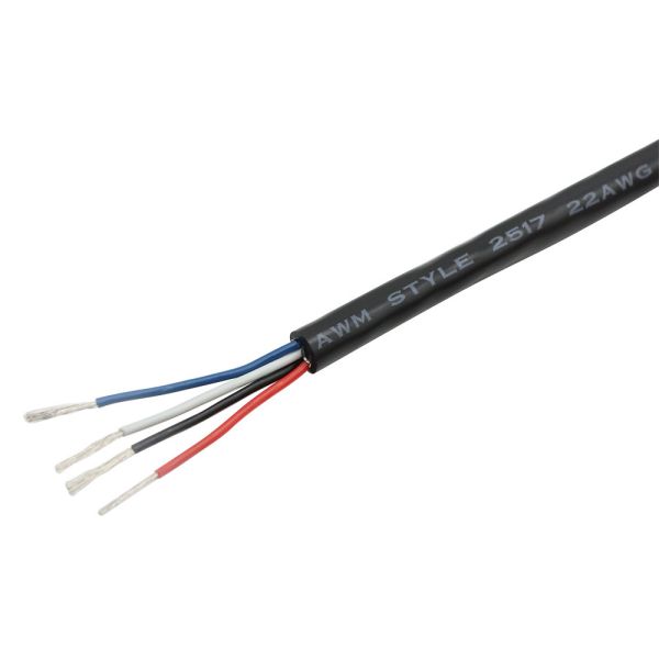 High Temperature Cable Multi Conductor UL 2517 300V PVC Jacket