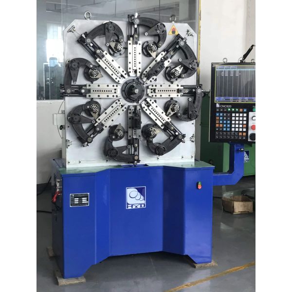 Hard Wire 4.0 Mm Wire Bending Machine , Automatic Spring Coiling Machine