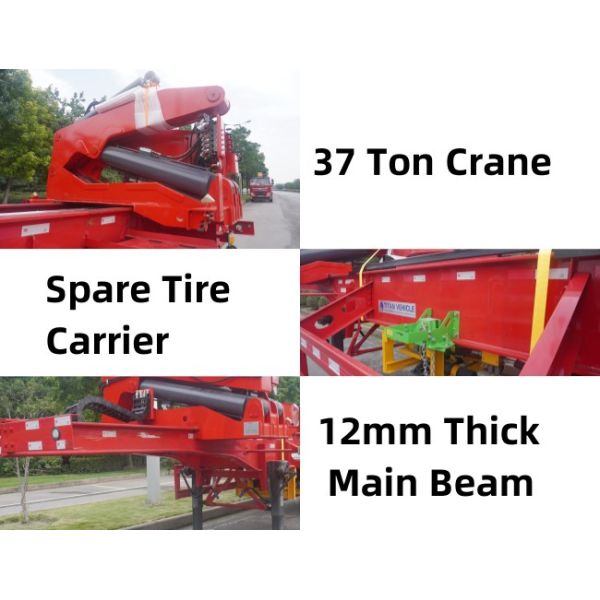 TITAN Container Loading Trailer | Sidelifter Container Trailer for Sale