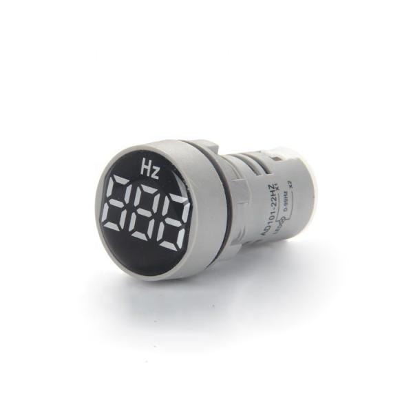 Quality 22mm Round Frequency Indicator Meter with crystal cover for sale