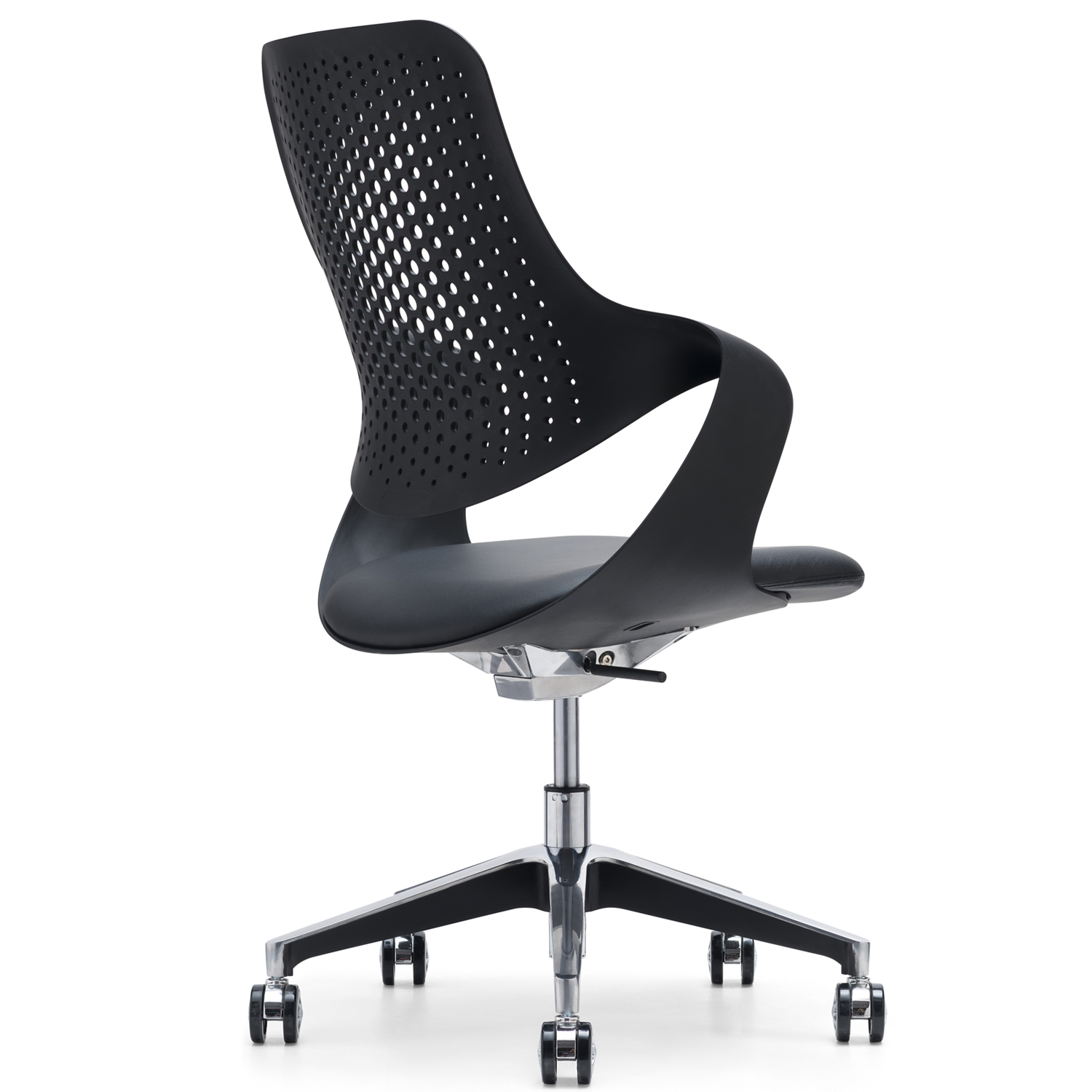 Changeable Modern Fine Workmanship Plastic Office Chair for Movable Computer Desk