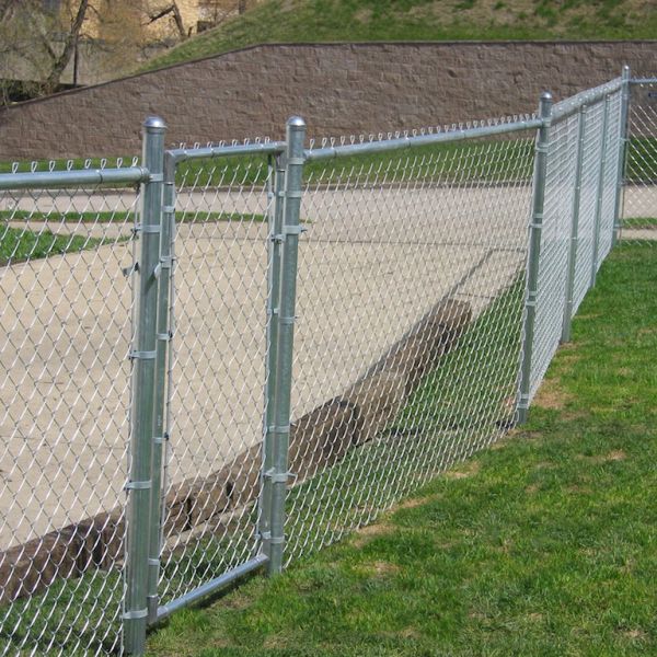 High Strength Chain Link Security Fence 1.0mm-6.0mm Wire Diameter Wonderful Shape