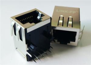 HFJ11-RP44ERL POE RJ45 Connector FastJack Tab-down 10/100Mbps Rectifier Integrated