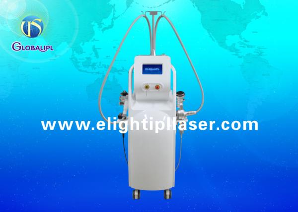 Quality Vertical Cavitation Slimming Machine For Cellulite Reduction / Eye Wrinkle Removal for sale