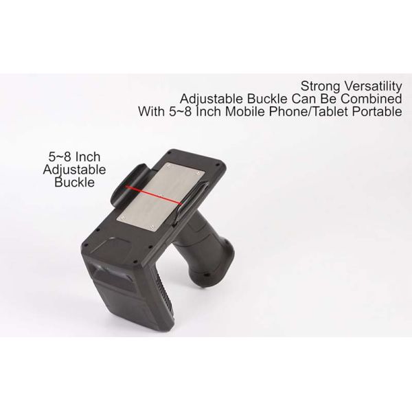 Long Distance Handheld RFID Reader Bluetooth SMB02H USB / RS232 Interface 6000mAh