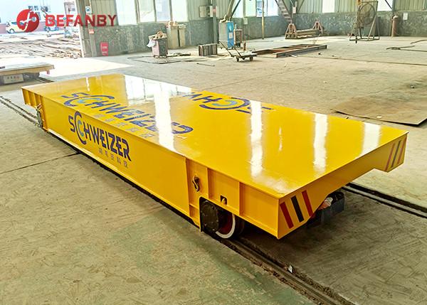 Quality Rail Guided Electric Moving Cart For Paper Board Handling 20m/Min for sale