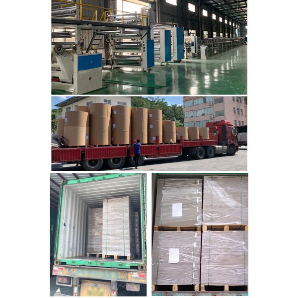 Both Side Grey Chipboard Paper Laminated Chipboard Sheets Folding Resistance