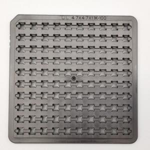 China Customized 2”VCM IC Chip Tray die pack For Small Particle Chips wholesale