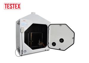 China UL94 Vertical / Horizontal Flammability Tester With Toughened Glass Door And Exhaust Fan on sale