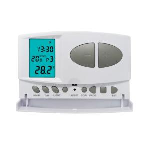 China Riseem Weekly Programmable Manual Override Mode Digital LCD Display Thermostat wholesale