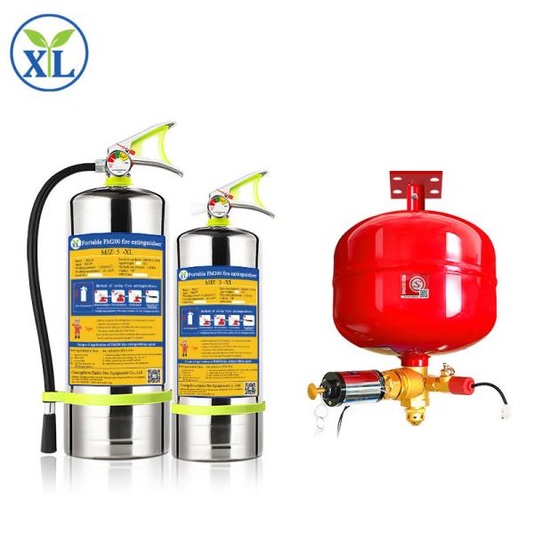 Quality Automatic FM200 Portable Fire Extinguisher FM200 Valve Fire Suppression System Hfc-227ea for sale
