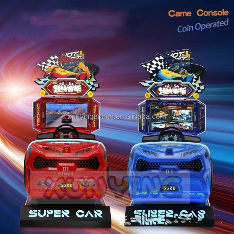 26'' LED Screen Racing Car Game Machine for Racing Game in Game Center Competition