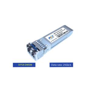 China 3.3V 25G SFP28 Transceiver DWDM Optical Module 10km SFP MSA And SFF-8472 Compliant wholesale