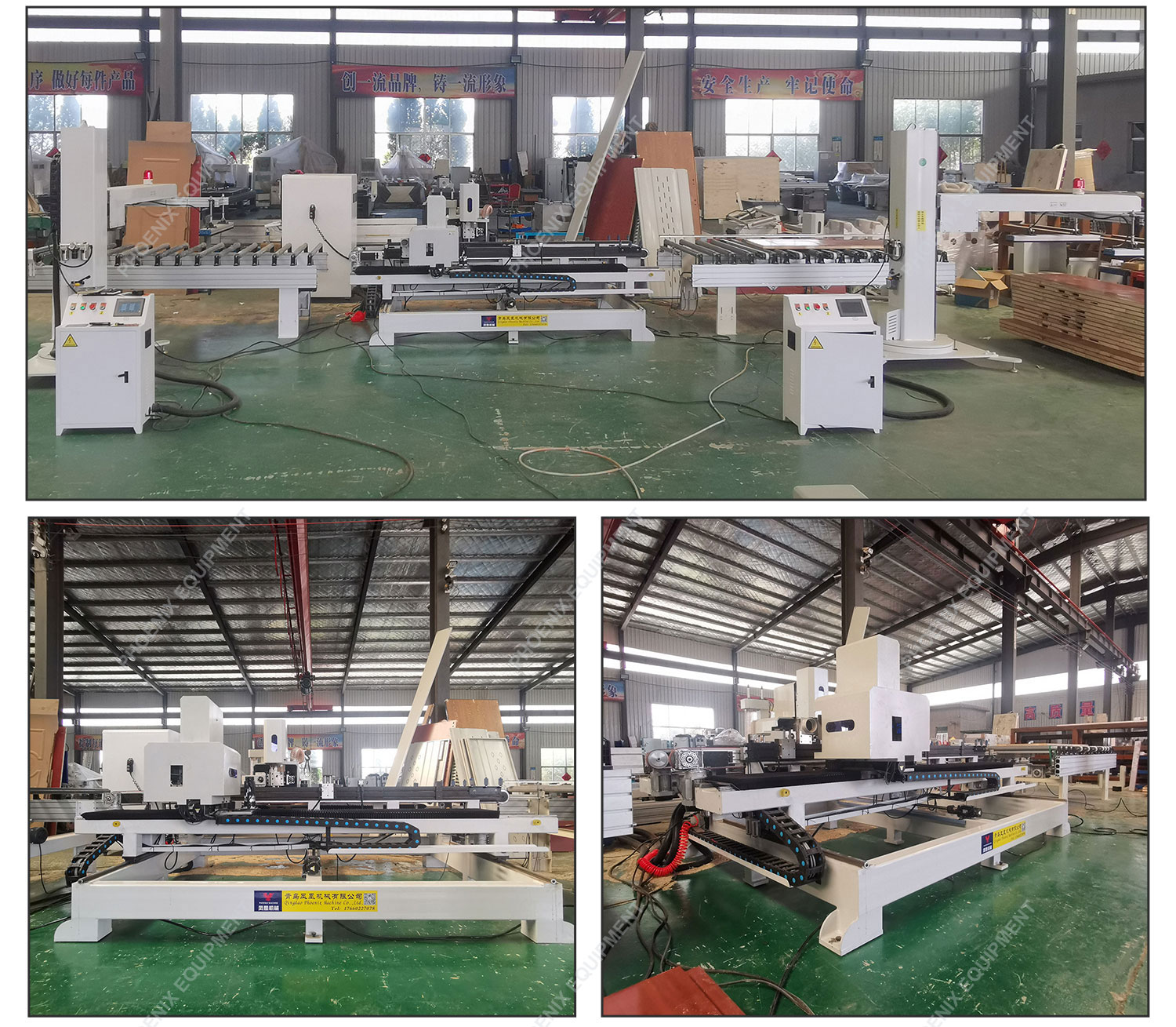 Fully automatic CNC locking machine for double head locking Door lock hinge