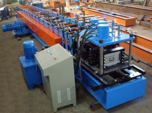 China Z Purlin Machine / C Purlin Forming Machine With 14 - 17 Forming Rollers wholesale