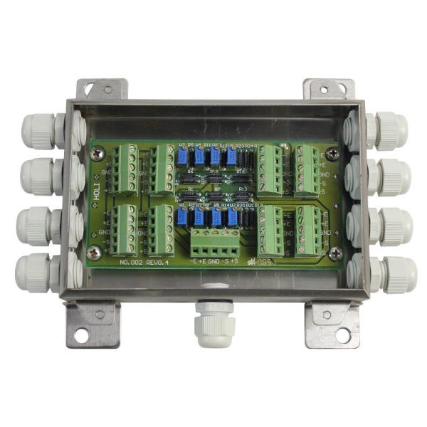 Quality 8 Way Stainless Steel Load Cells Summing Junction Box Enclosure Weighing Sensor for Platform Scale for sale