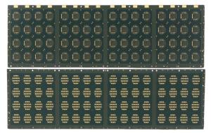 Multilayer Rigid IC Substrate PCB Board Fingerprint Card Soft Gold Hard Gold