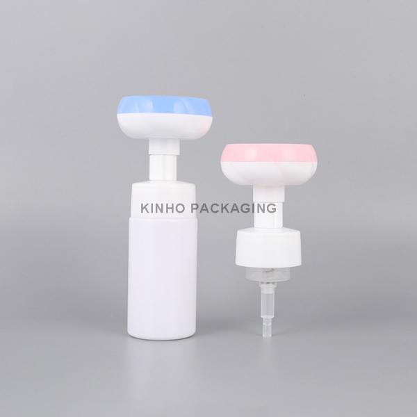 Plastic PP Flower Foam Dispenser Pump For Baby Hand Wash Sanitizer 40/400 43/410